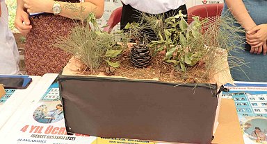 Şırnaklı öğrencilerden "Yakan Değil Söndüren Kozalak Projesi"