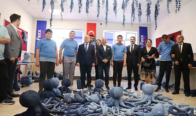 Sivas'ta kumaş atıkları oyuncağa dönüştü