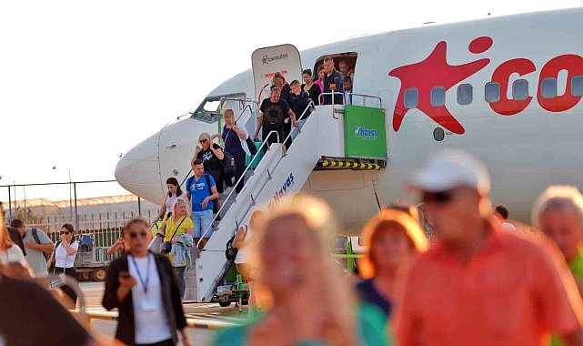 Slovakya'dan Gazipaşa-Alanya Havalimanı'na ilk sefer gerçekleştirildi
