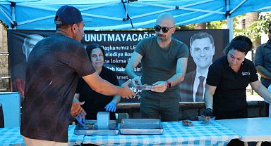 Söke'de Tuncel ve Zeyrek hayrına lokma döküldü