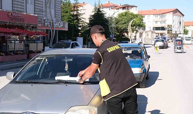 Sorgun'da trafik ve park sorununa dijital çözüm: SORPARK sistemi devrede