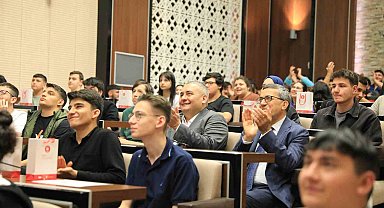 Stajyer öğrencilere anlamlı veda