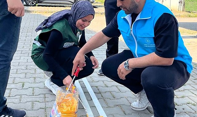 SUBÜ öğrencileri 'Dumansız Hava Sahası' oluşturdu