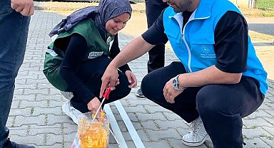 SUBÜ öğrencileri 'Dumansız Hava Sahası' oluşturdu