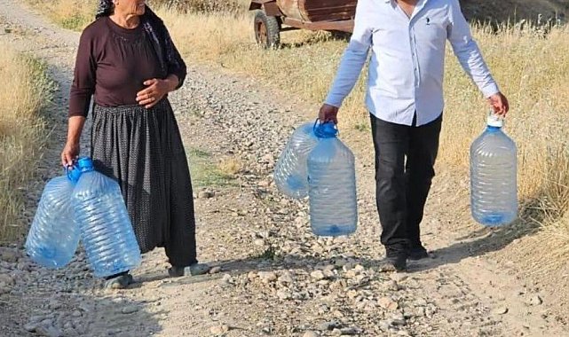 Suları akmayan köylüler çözüm talebi