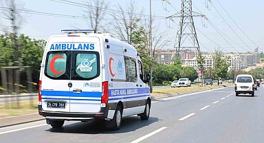 Sultangazi'de hasta nakil ambulansı kolaylık oluşturdu