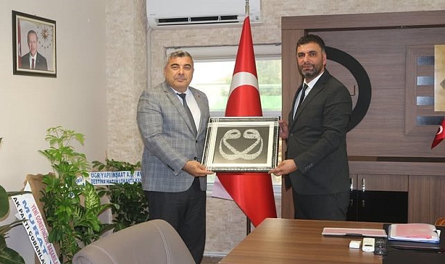 Sünnetci'den Müdür Aslan'a hayırlı olsun ziyareti