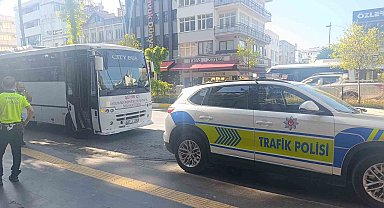 Süresi dolmuş ehliyetle minibüs kullanan sürücüye 3 bin 755 TL ceza