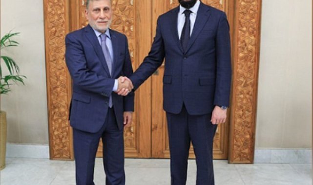 Suriye Devlet Başkanı eş-Şara, Irak'ın Özel Temsilcisi Şabender'i kabul etti