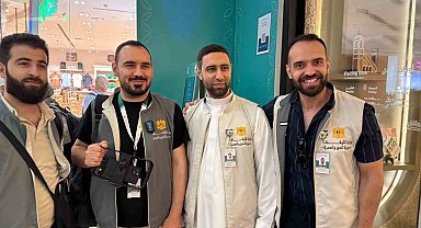 Suriyeli hacılar tam kadro mübarek topraklara geldi