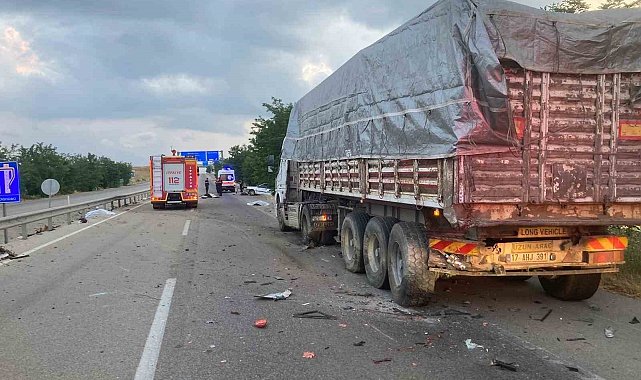 Susurluk'taki kazada ölü sayısı 4'e yükseldi