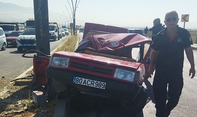 Takla atan otomobilin genç sürücüsü hayatını kaybetti