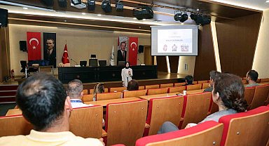 Talas'ta personele ilk yardım eğitimi