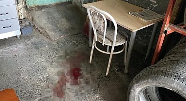 Tamirhanede sandalyeden düşen adam hayatını kaybetti