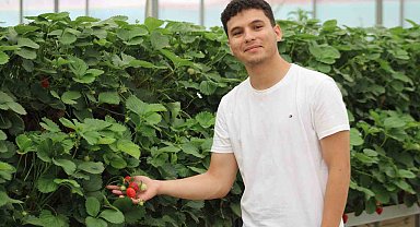Tarımı, teknolojiyle birleştirdi yaşıtlarına örnek oldu