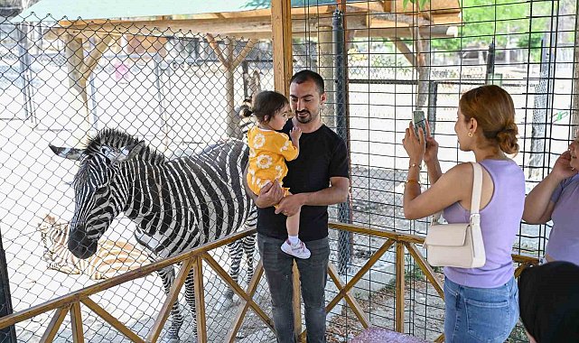 Tarsus Doğa Parkı, bayramda ziyaretçi akınına uğradı