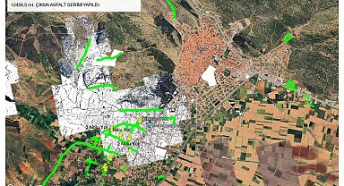 Tavas Belediyesi 16 bin metre kırsal yolunun onarımını yaptı