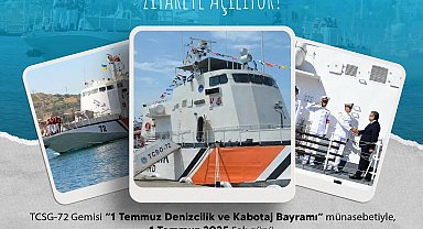 TCSG-72 Gemisi Sinop'ta halkın ziyaretine açılacak