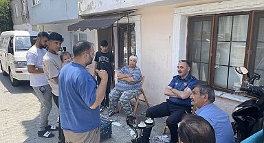 Tekirdağ Emniyet Müdüründen mahalle ziyaretleri