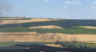 Tekirdağ'da 150 dönümde ekili buğday küle döndü