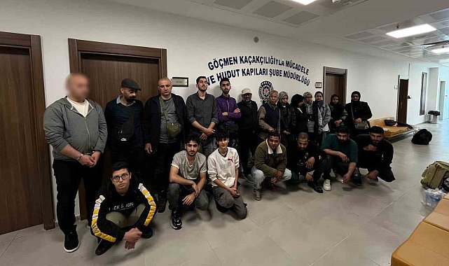 Tekirdağ'da 21 kaçak göçmen yakalandı: 1 tutuklama