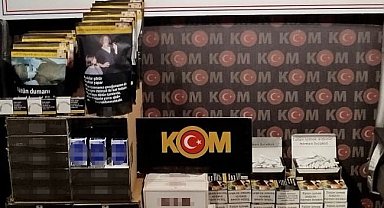 Tekirdağ'da kaçak tütün ve makaron operasyonu