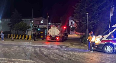 Tekirdağ'da kimya fabrikasında yangın