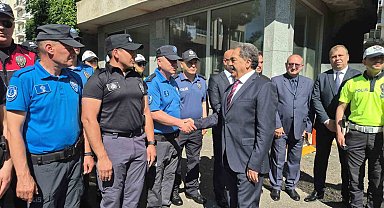 Tekirdağ'da Kurban Bayramı için bayramlaşma töreni düzenlendi