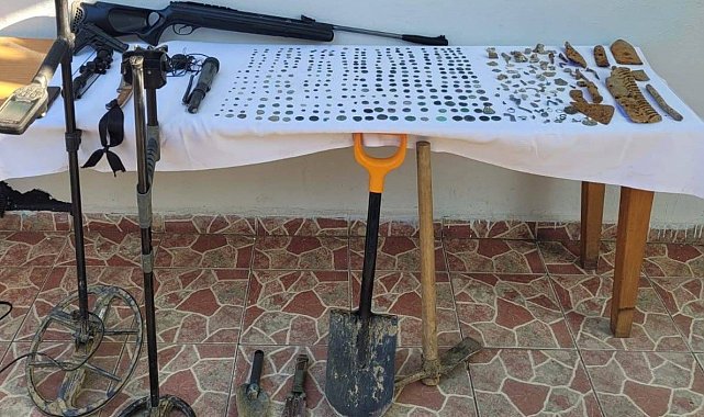 Tekirdağ'da uyuşturucu ve tarihi eser operasyonu
