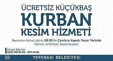 Tepebaşı'nda kesim alanı hazır
