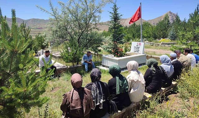 Tercan'da Şehit Bayracı, şehadetinin 7. yıl dönümünde yad edildi