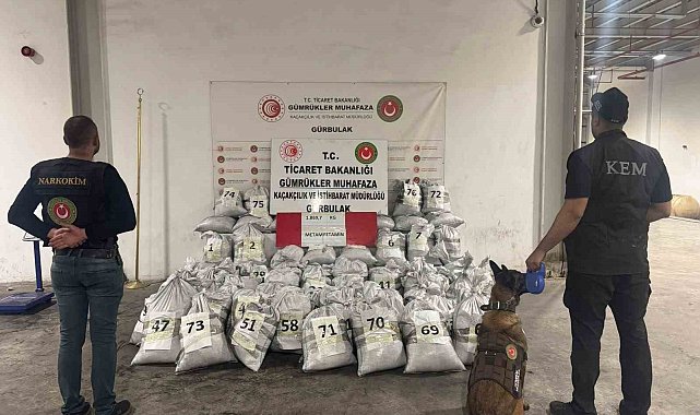 Ticaret Bakanlığı, Gürbulak'ta 1 ton 870 kilo uyuşturucu ele geçirdi