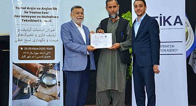 TİKA'dan Afganistan'da arşivcilik ve restorasyon eğitimi