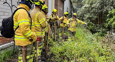 TİKA'dan Kolombiya'da orman yangınlarına müdahale eğitimi