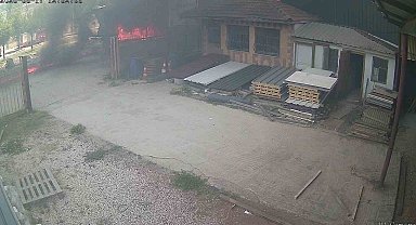 Tır sürücüsünün öldüğü facia kaza güvenlik kamerasında