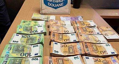 Tırlara gizlenen beyan edilmemiş 200 bin euro sınırda yakalandı