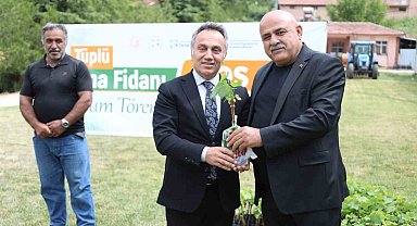 TOGÜ tüplü asma fidanlarını üreticiyle buluşturdu