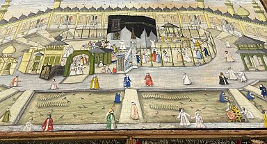 Topkapı Sarayı'ndaki 200 yıllık 'Mescid-i Haram' Tablosu restorasyonda