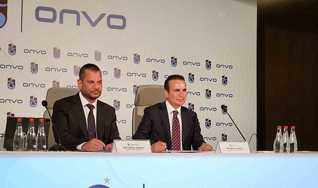 Trabzonspor'un forma sırt sponsoru Onvo oldu