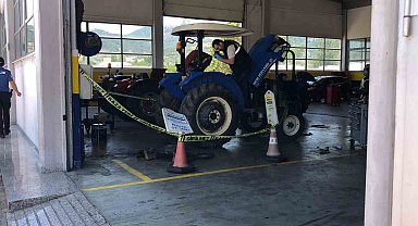 Traktörün römork aparatına boynu sıkışan liseli stajiyer hayatını kaybetti