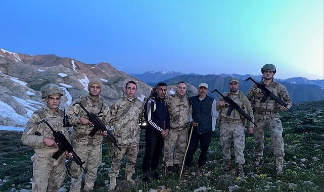 Tunceli'de kaybolan 2 kişi ekipler tarafından bulundu