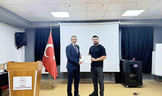 Tunceli'de Travma İleri Yaşam Desteği eğitimi gerçekleştirildi