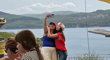 Turistik ilçe Amasra'da doluluk oranı yüzde 90'ı aştı