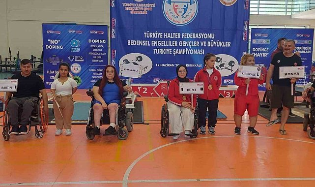 Türkiye Şampiyonası'nda 2 altın madalya