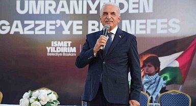 Ümraniye'den Gazze'ye destek etkinliği