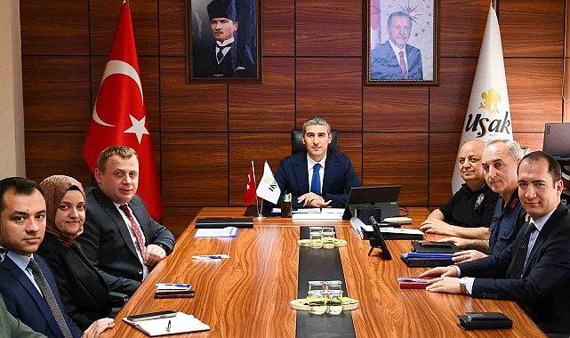 Uşak İl Güvenlik ve Asayiş Koordinasyon Toplantısı gerçekleştirildi