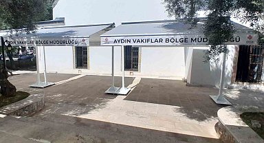 Vakıflar Bölge Müdürlüğünden Kurşunlu Camii'ne tente