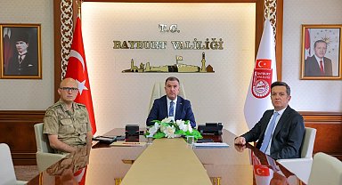 Vali Eldivan Asayiş ve Güvenlik Toplantısı'na katıldı