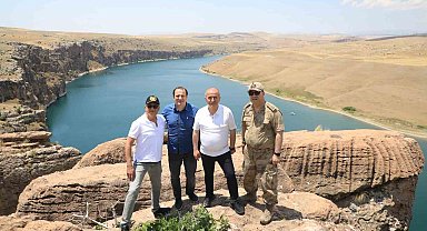 Vali Hatipoğlu'ndan Baskil'de doğal güzelliklere ziyaret