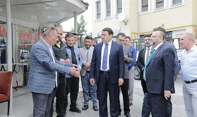 Vali Musa Işın, 'Balıklı Mahallesi Kentsel Dönüşüm Proje Alanı'nda incelemelerde bulundu